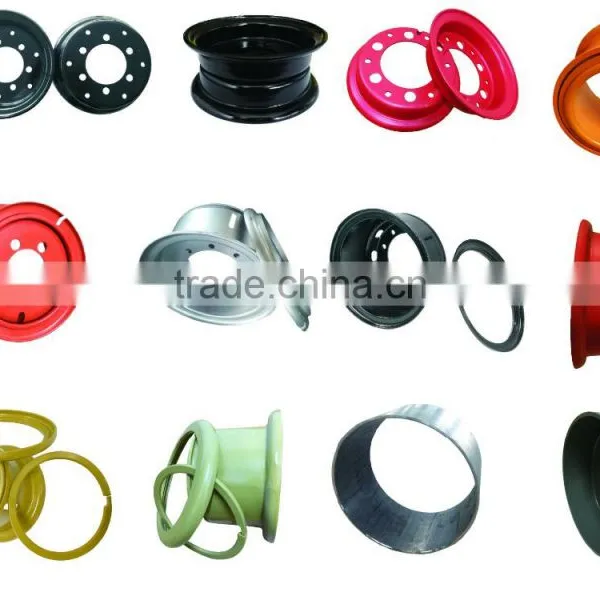 Solid Tire With Demountable Rims 5.00-8 17.5-25 10-16.5 21x7x15 Etc. photo-6