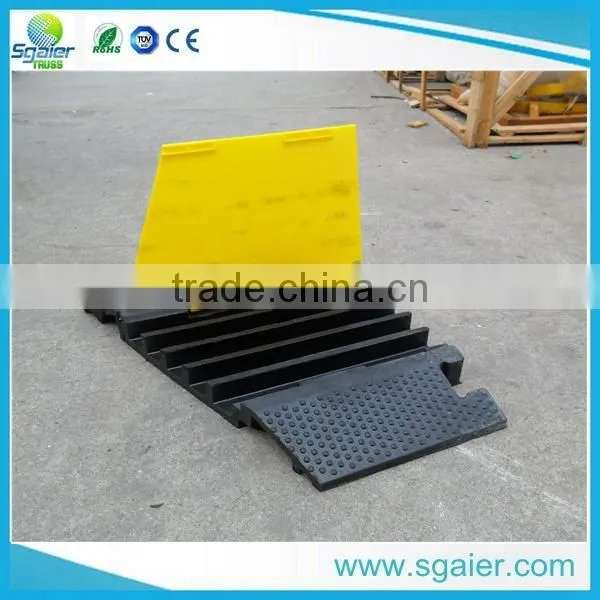 China Best Left Corner Rubber Cable Protector 5Channels Corner photo-5