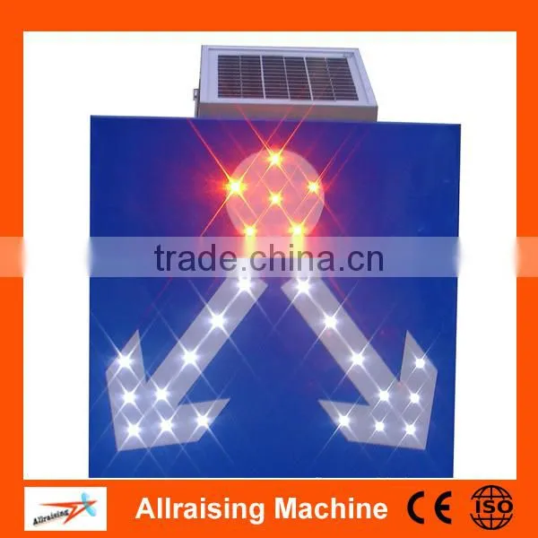 Cheap Aluminium Solar LED Road Sign photo-5