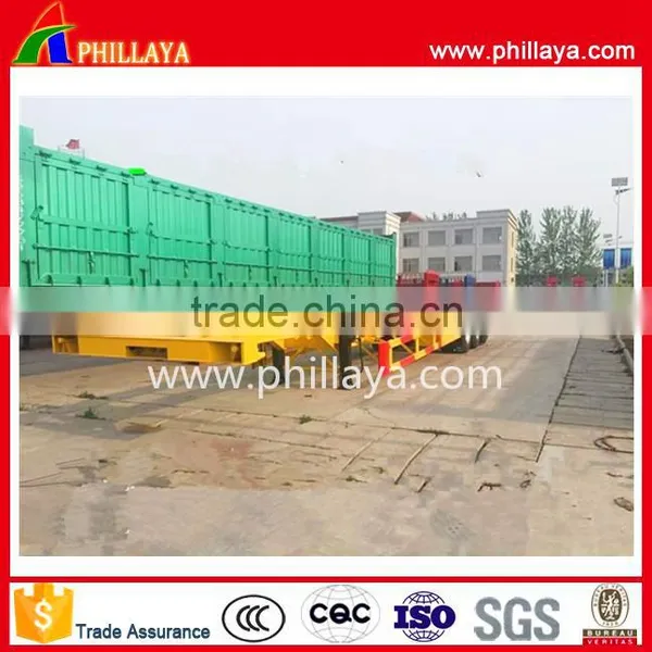 Heavy Commercial Vehicles 3 Axles Container Transport Skeleton Semi Trailer With Twist Lock photo-5
