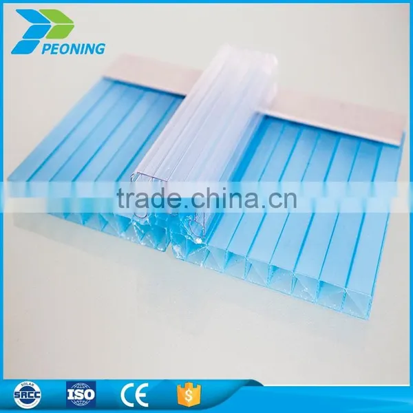 Clip Lock Multi Wall Hollow pc Sheet Polycarbonate Wall Sheet photo-6