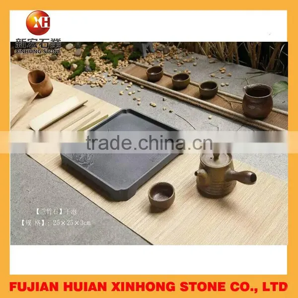Chinese Natural Granite Tea Tray photo-4