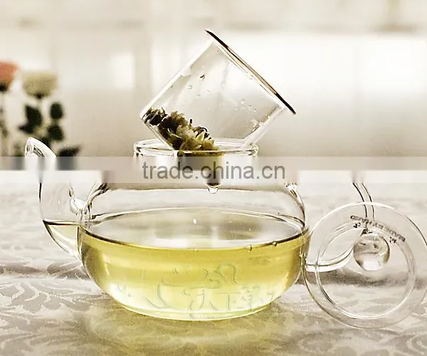 Heat Resistant Borosilicate Tea Pot Set/ Drip Tea Pot photo-5