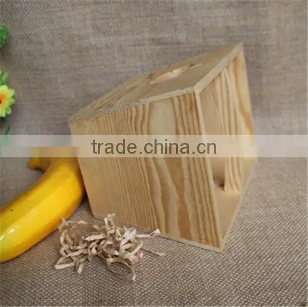 FSC High Quality Handmade Decorative Small Wooden Basket With Handle photo-3