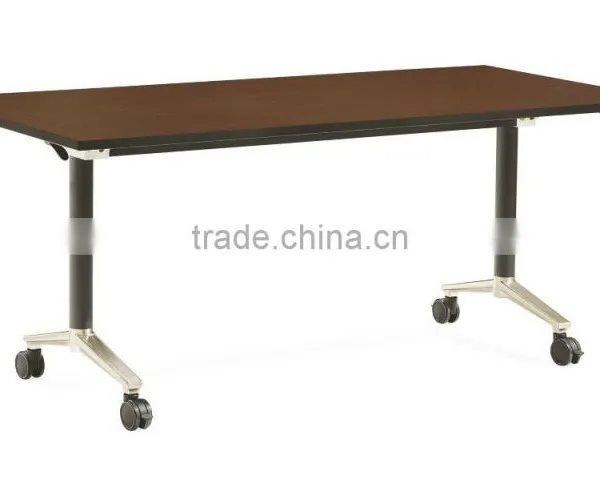 Quality Modern Simple Folding Movable Conference Table Tradining Table LQ-CFT004 photo-5