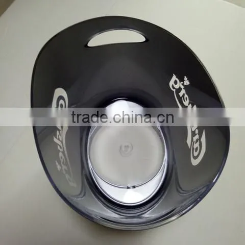 2017 Wholesale Plastic Big IIllumianted Logo Champagne Bucket photo-3