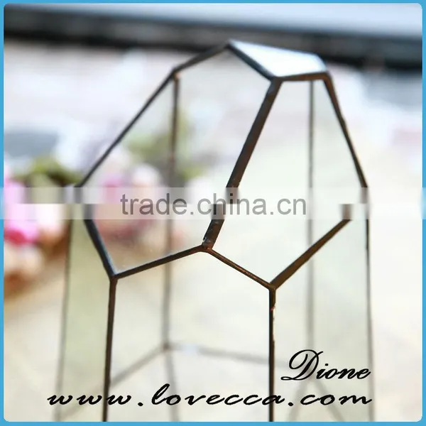 2017 Hot Selling in Australia Geometric Glass Plant Terrarium Hanging Terrarium photo-6