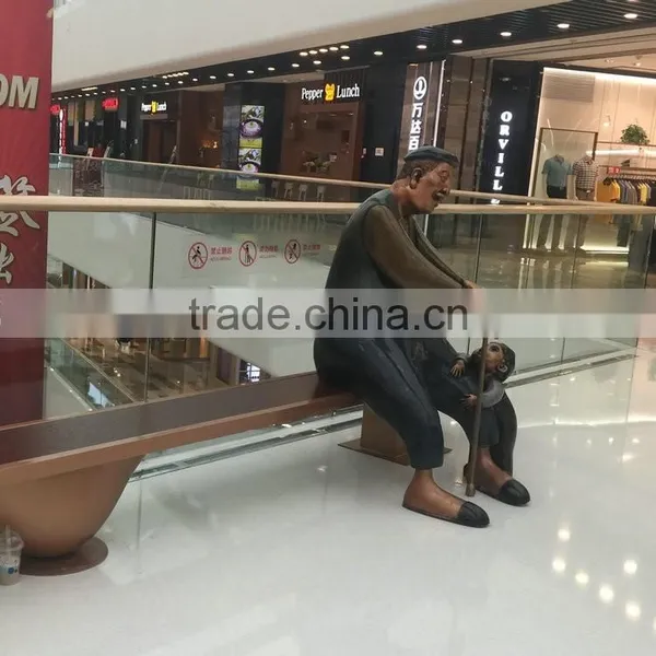 Old Man Statue Character for Mall photo-4