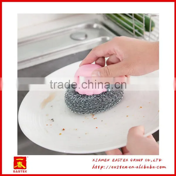 Plastic PP and Steel Wire Made Pan Cleaning Brush photo-4