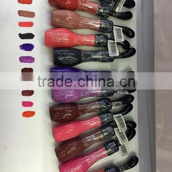 ECEL Eggplant 24 Hours Does Not Fade Makeup Stick Cup Lip Gloss Has the Same Color Spot