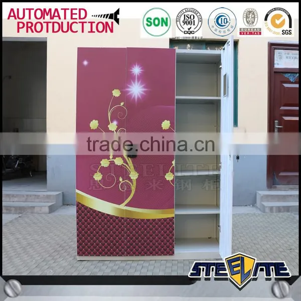 Wholesale Locking Clothing Cabinet Bedroom Lockable Clothes Wardrobe Closet photo-6