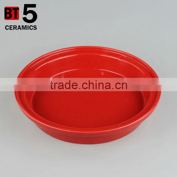 10"red Color Ceramic Cooker Stoneware Tagine Set photo-5