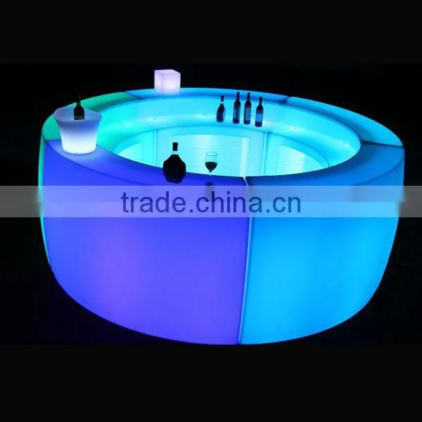 Li Battery 16 Colors Changing Rechargeable LED Bar Table photo-2