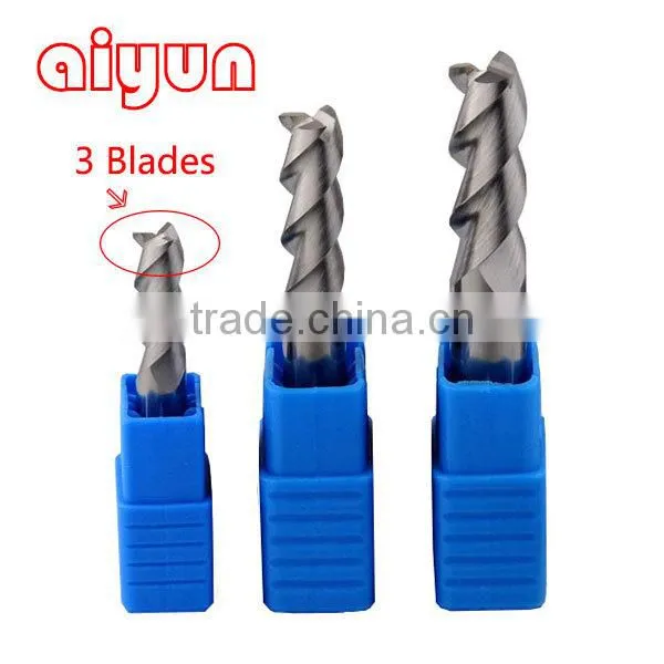 4x6x11x55mm 3 Flute HSS & Aluminium End Mill Cutter CNC Bit Hard End Milling Cutter CNC Milling CNC Tool Drill Bit