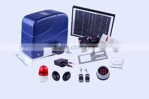 Super Quality China Electric Sliding Gate Opener Solar Panel Compatible For Sale photo-2