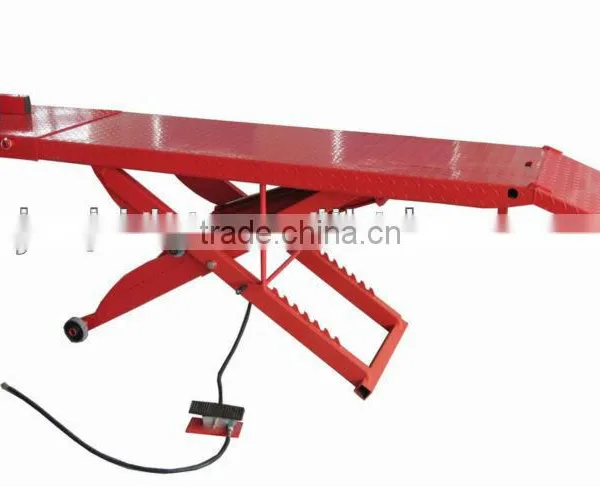 Pneumatic 1000lbs Motorcycle Lift Table for Repairing and Maintenance photo-6