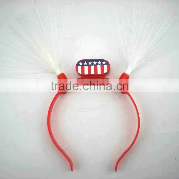 Patriotic Day Flashing Head Bopper