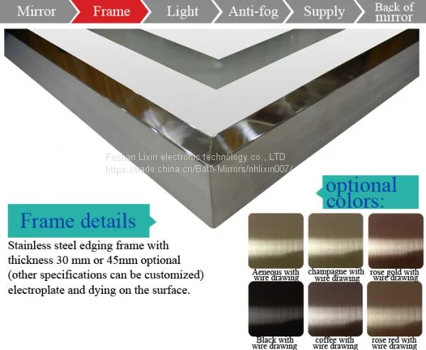 Unique Design Lighted Vanity Mirror for Hotels photo-2