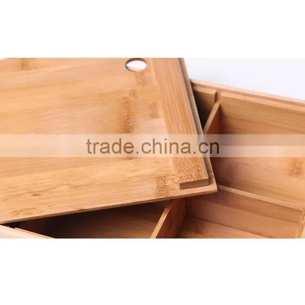 Aonong Bamboo Candy Storage Box With Lid photo-4
