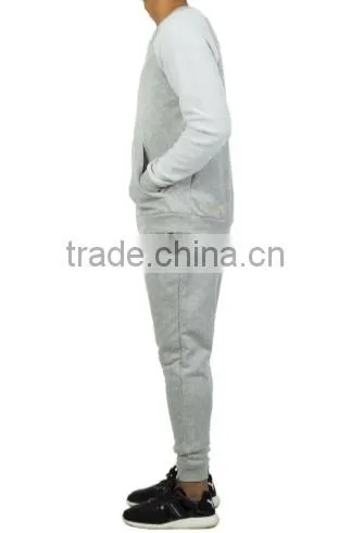 Raglan Sleeve Zipper up Custom Cotton Tracksuits New Design photo-2