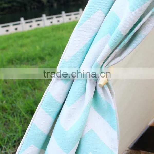 ShiJ Tipi Chevron Cotton Kids Teepee photo-4