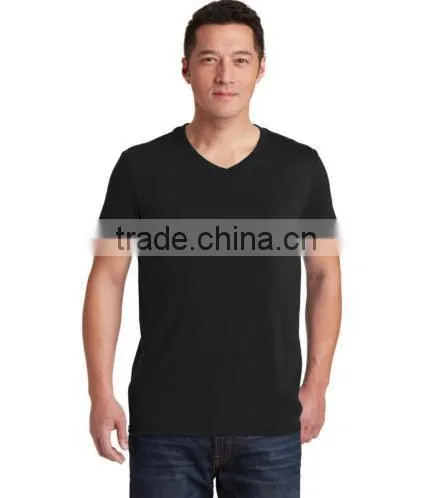 2016 Summer Promotion Plain Dyed O-neck Short Sleeve 160g 100%cotton Custom Elongated t Shirt photo-4