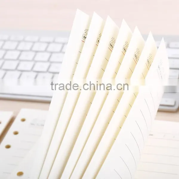 A5 Loose Leaf Internap Paper Customizable Replaceable Inside Page of Planner photo-3