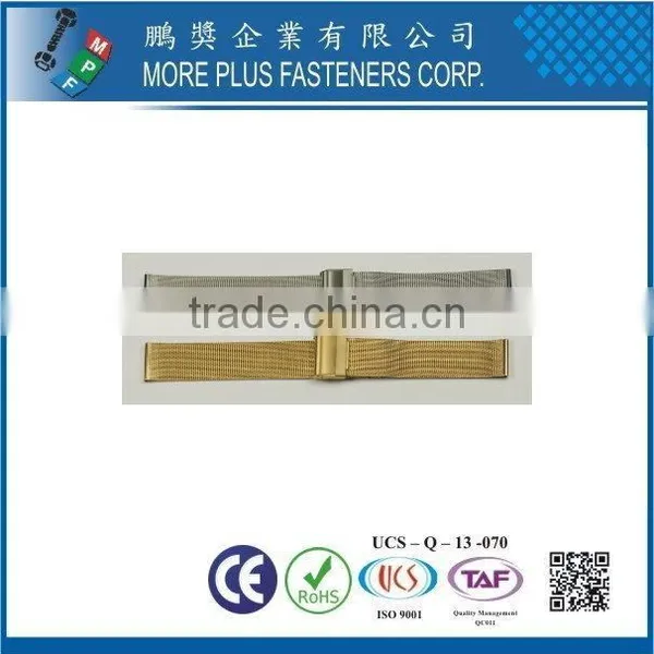 Taiwan Brass Metal Copper Gold Plated Steel Adjust Buckle Slide Strap Buckle photo-5