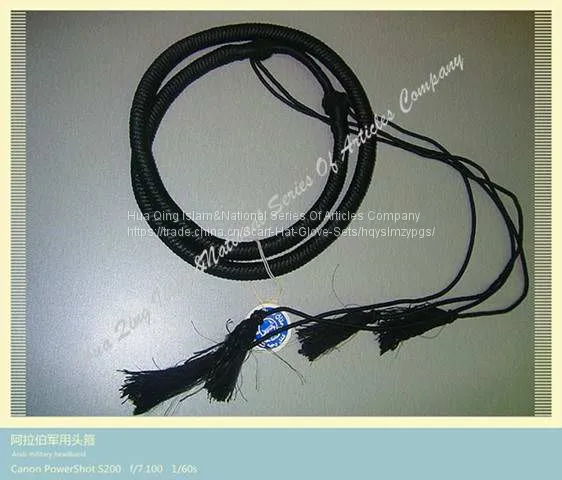 Arabia Teenager Wool Head Hoop / Arabian Wool Head Hoop / Arabian Head Band / Arabian Agal photo-5
