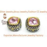 Brass Jewelry Designer Inspired Earring