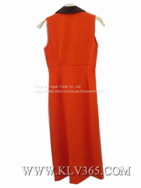 Women Designer Dress Red Fashion Low V Neck Celebrity Party Dress China Online Wholesale photo-3