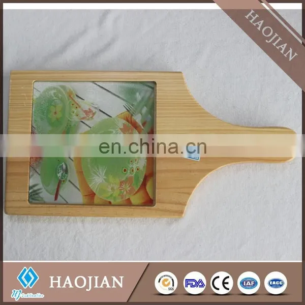 Wooden Cheese Board With Glass Dome Wood Cheese Cutting Board