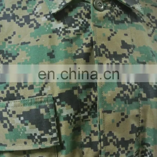 High Quality Woodland Digital Camouflage Windbreaker Jacket for Men photo-5