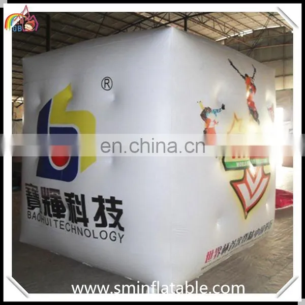 China Manufacturer Giant Inflatable Cube Helium, Inflatable Square Balloons Helium, Inflatable Floating Cube Balloon for Outdoor photo-2