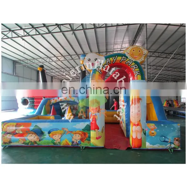 2016 Buy Kids Inflatable Amusement Play Park/interesting Inflatable Fun Park/Inflatable Amusement Park Rides Product on