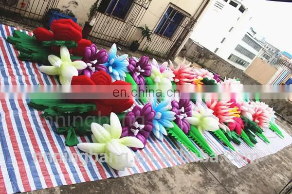 Beautiful Large Inflatable Flower Chain Decoration for Fashion Show photo-6
