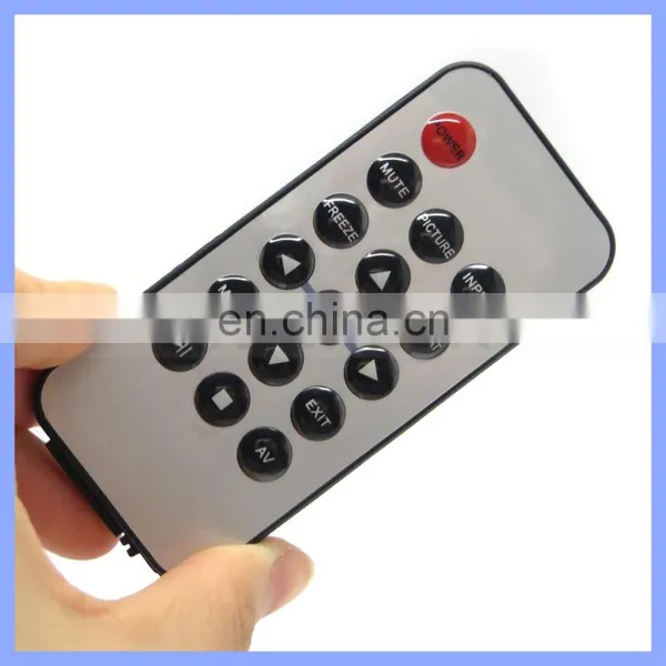 Button Cell Mini TV Set Code Switch 16 Key Universal IR Remote Control For DVD Player photo-2