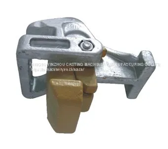 Marine Shipping Container Trailer Semi-automatic Lashing Twist Lock photo-3