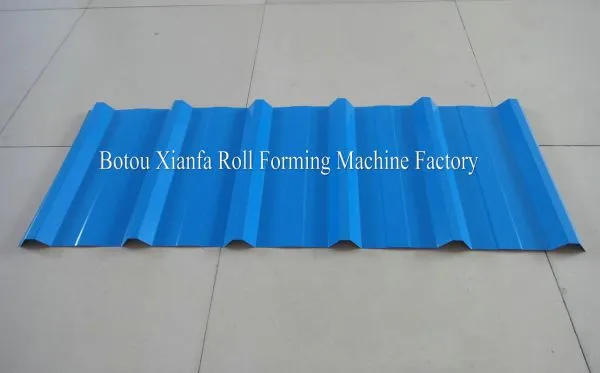 Metal Steel Plate Roof Forming Machine photo-5