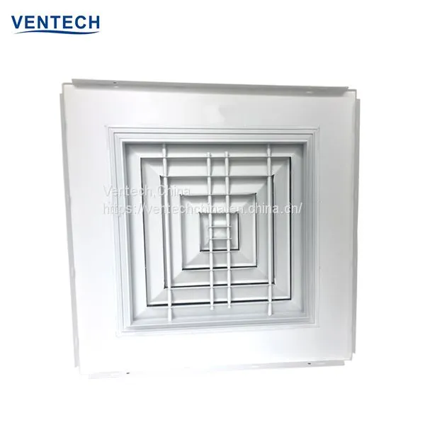 Hvac Supply Square Ceiling Diffuser Air Diffuser Price photo-2