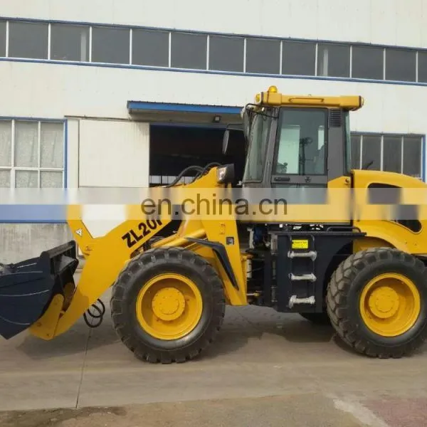 2ton Industrial Compact Wheel Loader ZL20F With Famous Engine Optional photo-6