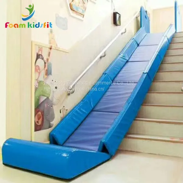 Indoor Kids Soft Foam Folding Slide photo-3