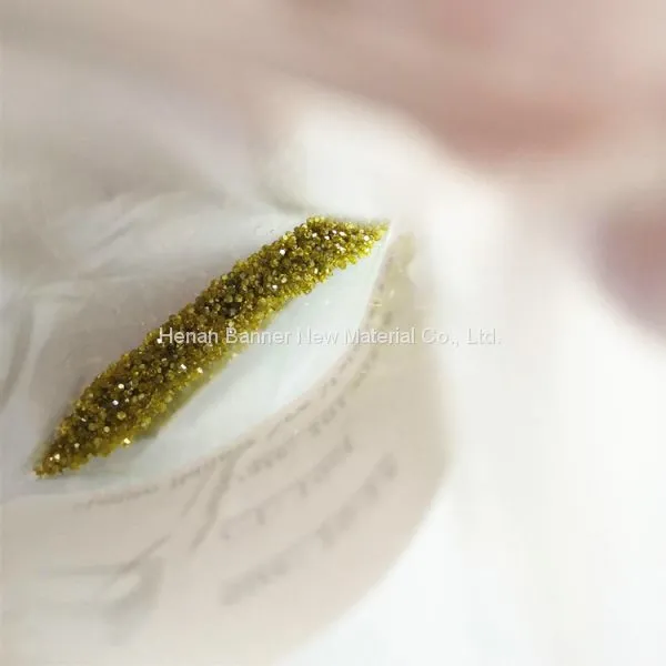 High Quality 80 Grade Industrial Synthetic Yellow Diamond photo-2
