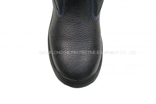 High Quality Strong Construction Safety Boots and Genuine Leather Boots With Steel Toe photo-3