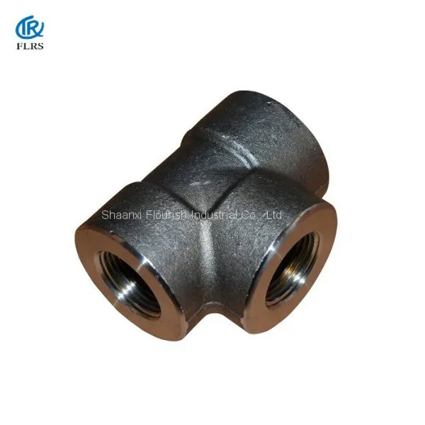 High Pressure Forged Steel Pipe Fitting/ ASME B16.11 Equal Tee