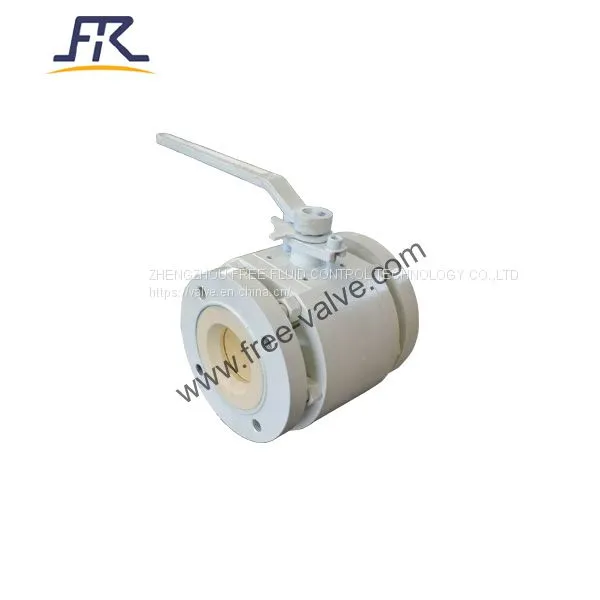 A105 Ceramic Lined Ball Valve photo-2