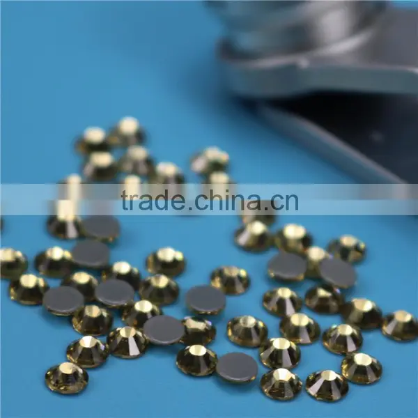 2016 New Fashion Light Colorado Topaz10ss Crystal Hotfix Rhinestones for Jewelry photo-3