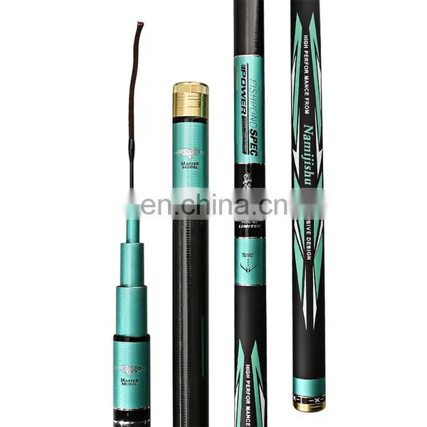 Wholesale OEM Ultra Light Slow Fishing Rod Saltwater Freshwater Fishing 3.6m 3.9m Trolling Rod Carbon Fishing Rod Telescopic photo-4