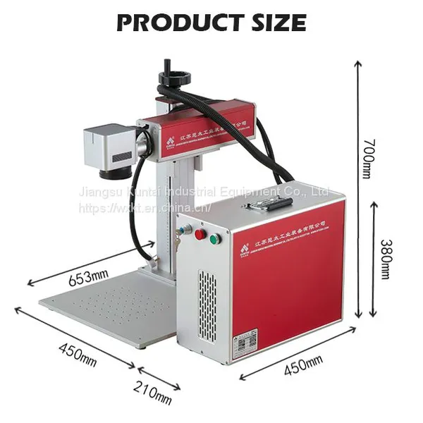 Metal Laser Engraving Machine Lazer Marking for Plastic Nameplate Ear Tag photo-4