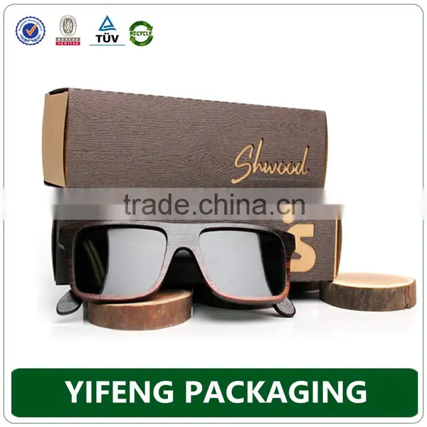 Custom Made Recycled Brown Kraft Paper Box With Logo Print for Gift Jewelry Packaging photo-3